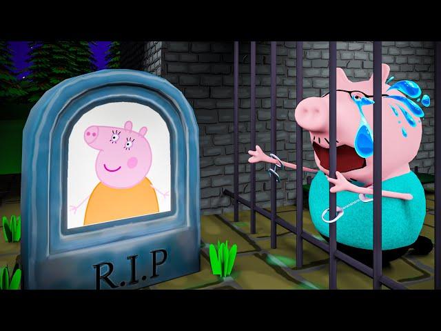 No Way!!! Mommy Pig, I'm sorry! Please don't leave me!! Peppa Pig Funny Animation