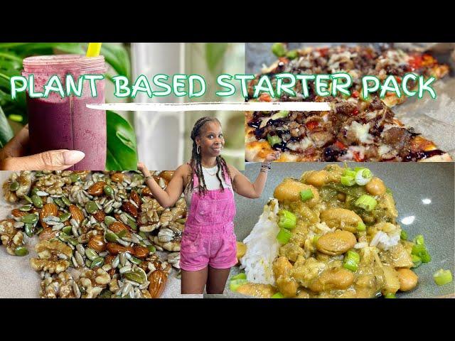 A Full Day Of Meals | Tips To Start A Healthy Plant Based Lifestyle | Breakfast Lunch Dinner Snack