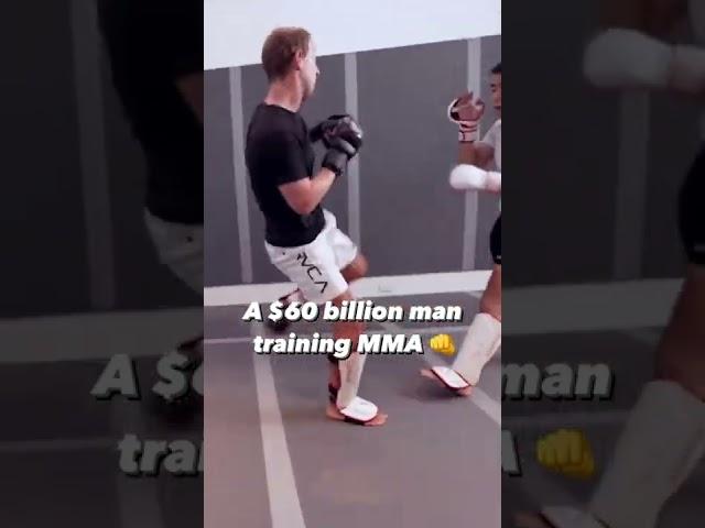 Mark Zuckerberg Training MMA