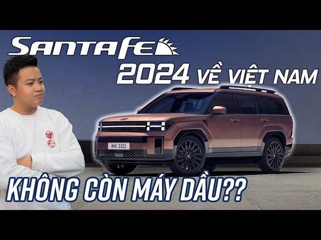 Hyundai Santafe 2024 lộ diện tại Việt Nam: sẽ BỎ máy dầu sang máy 2.5 Turbo? Giá dự kiến từ 1 tỷ5 ?