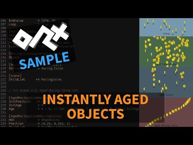 Orx Sample #4: Instantly Aged Objects (aka Object Desynchronization)