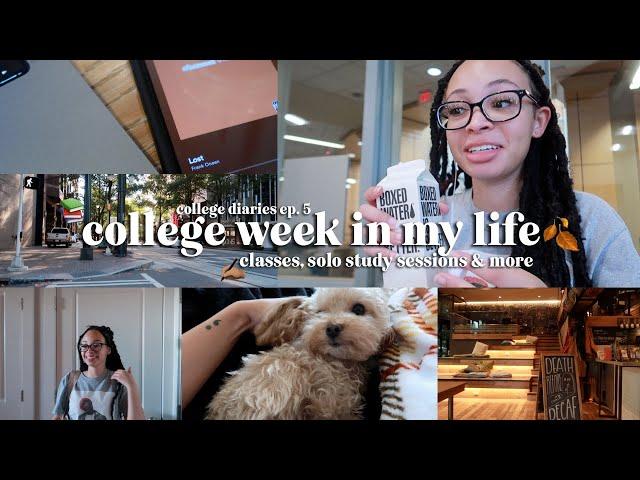 vlog ‧₊˚ a week in the life as a unc charlotte college student