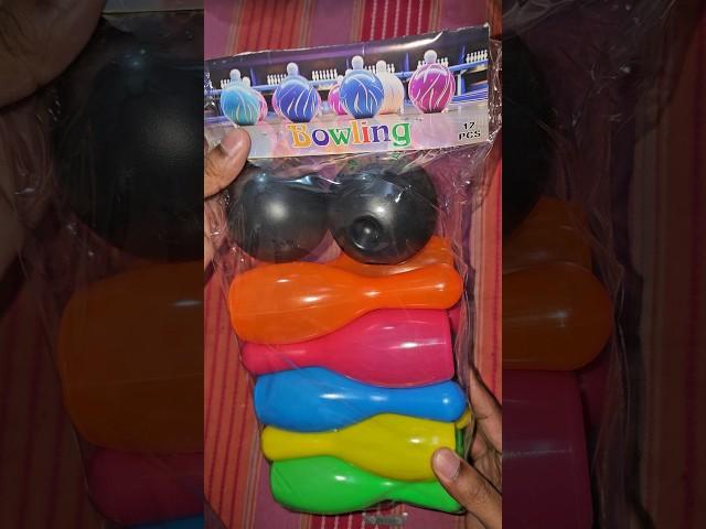 Affordable Zone Pure virgin Plastic Bowling Game Set with 10Pin 2 Ball Sport Toys for Boys Girls