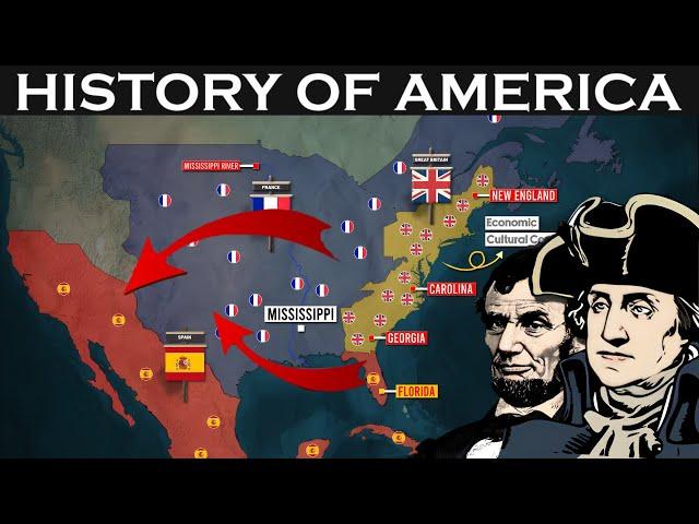 HISTORY OF THE UNITED STATES: Independence, American Revolution, Westward Expansion—Documentary