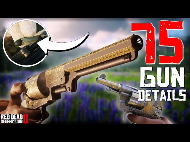 Everything You Need To Know About The Guns In RDR2 (75 DETAILS) | Red Dead Redemption 2