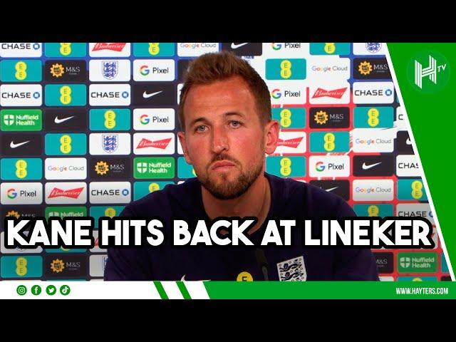 REMEMBER what it was like to WEAR the shirt! | Harry Kane HITS BACK at Gary Lineker