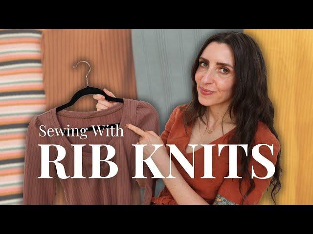 How to Sew With Rib Knit | Fabric Guide