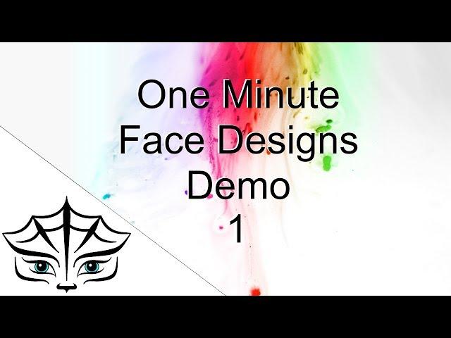 Face Painting One-Minute Line Busters Demo