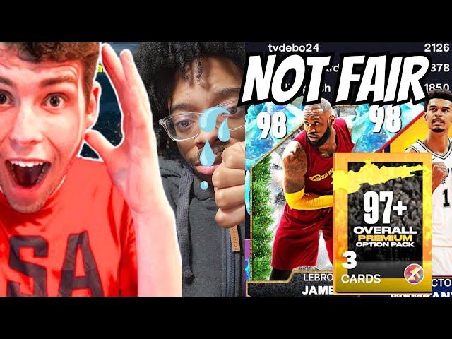TYDEBO WON KING OF THE COURT AGAIN BEFORE ME IN NBA2K25 MyTeam!! OPENING TOP 1 AND 10% AWARDS