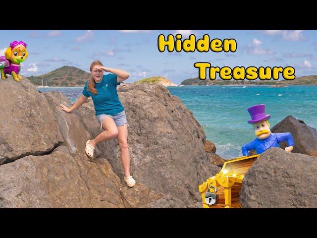 Assistant Searches for Humdinger's Paw Patrol Lost treasure On Castaway Cay