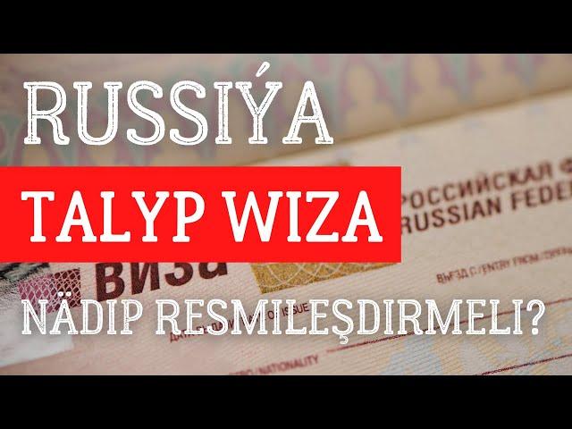 Russiýanyň Türkmenistandaky Ilçihanasy okuw wiza üçin resminamalary kabul edip başlar