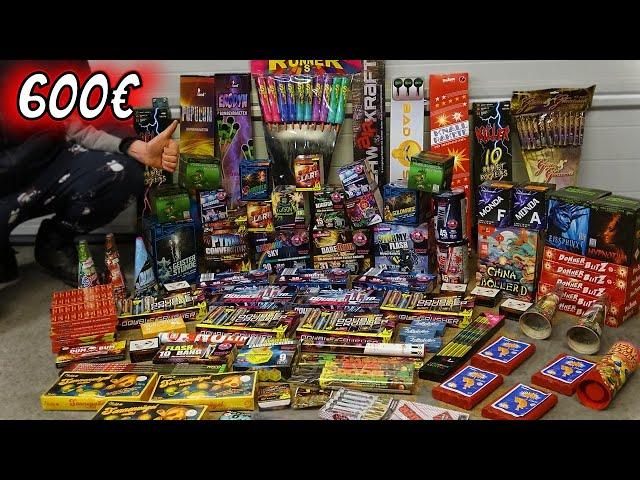 FEUERWERK-EINKAUFSTOUR für Silvester 2024 || ich verschenke Feuerwerk vorm Lidl