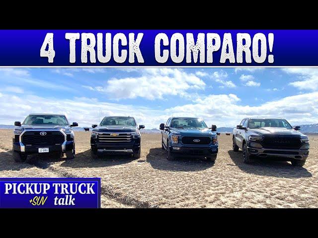 Truck Owners Compare Ford F-150, Ram 1500, Toyota Tundra, Chevy Silverado