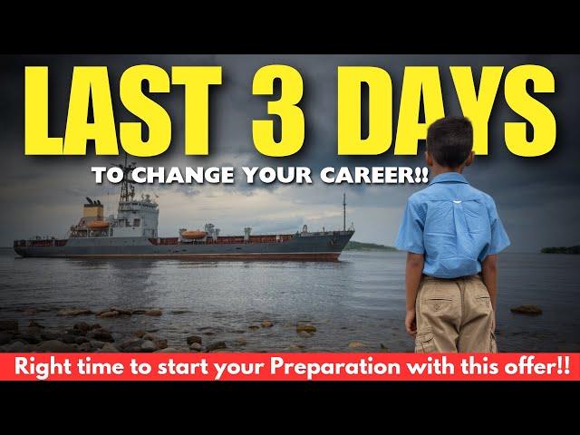 Last 3 Days To Change Your Career ! Right Time to Start your Preparation for IMUCET & Sponsorship