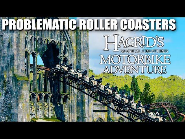 Problematic Roller Coasters - Hagrid's Motorbike Adventure - One Of The Most Complicated Attractions