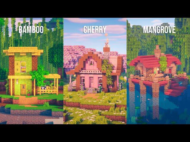 Minecraft | 3 Starter Houses for 3 Different Biomes #3