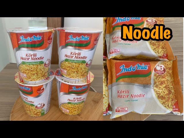 EVDE KÖRİLİ İNDOMİE NOODLE NASIL YAPILIR?