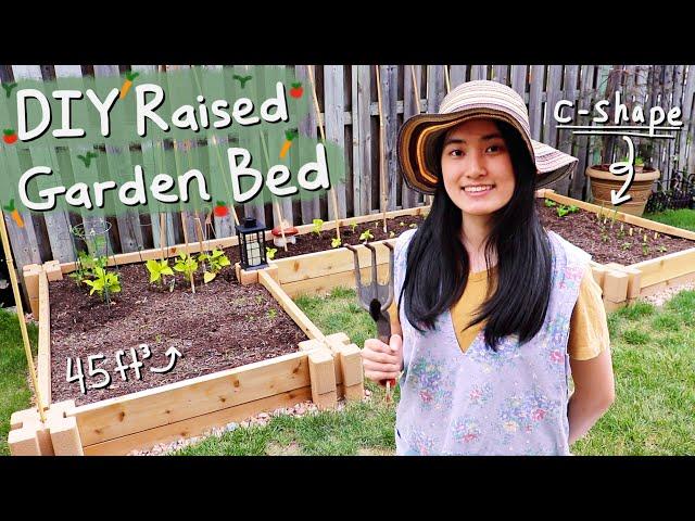 DIY Raised Garden Bed for Beginners Using Planter Blocks (No Nails)