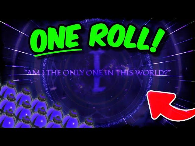 I got OBLIVION in 1 ROLL in Sol's RNG | Luckiest Moments