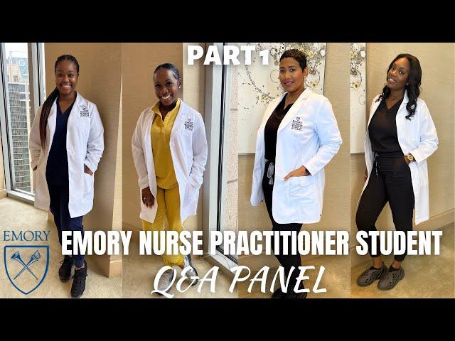 EMORY NURSE PRACTITIONER STUDENT Q&A PANEL | PART ONE | NOIRE MEDICAL WOMEN