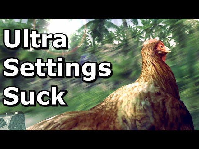 Ultra Settings Suck