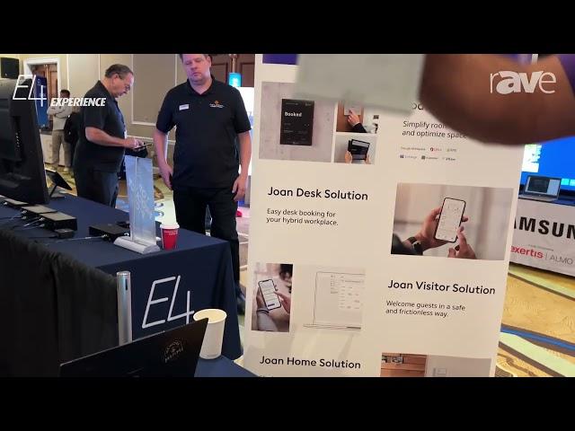 E4 Experience: joan Presents Wireless E-Paper Room Scheduling and Room Booking Solutions