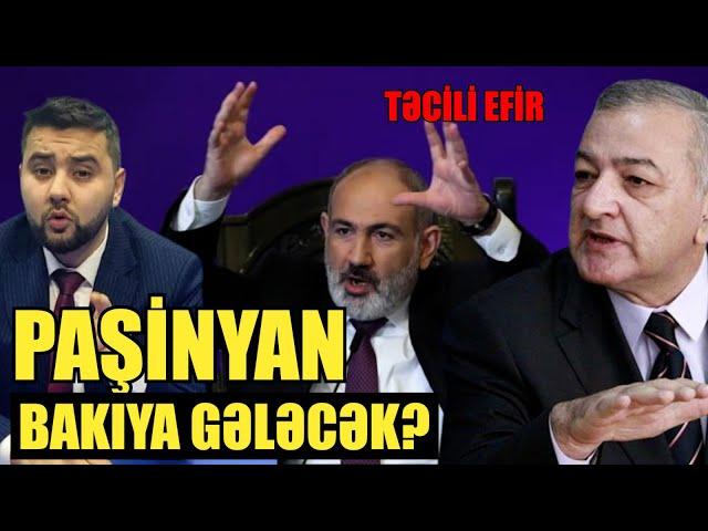 Paşinyan Bakıya gələcək?- İlham İsmayıl ilə QIRMIZI MASA