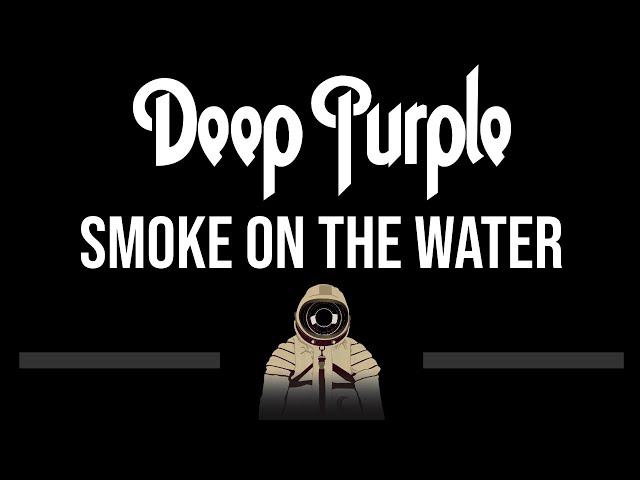 Deep Purple • Smoke On The Water (CC) (Upgraded Video)  [Karaoke] [Instrumental]