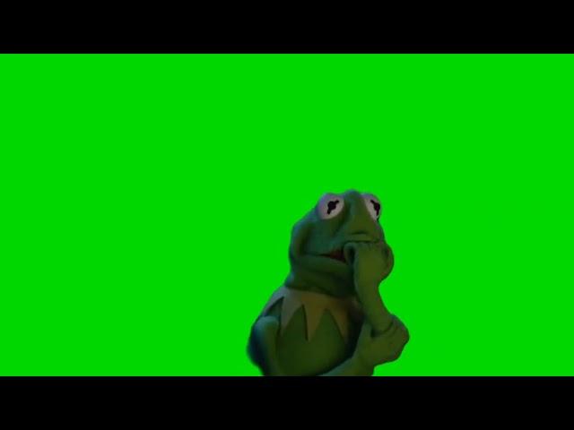 kermit the frog green screen