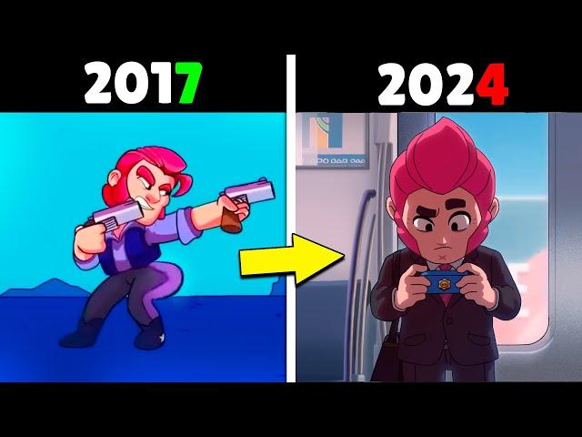 ALL BRAWL STARS ANIMATIONS 2017-2024 