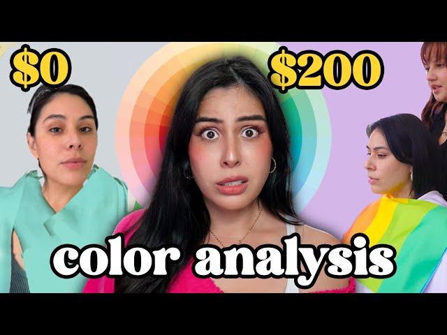 $0 vs. $20 vs $200 color analysis