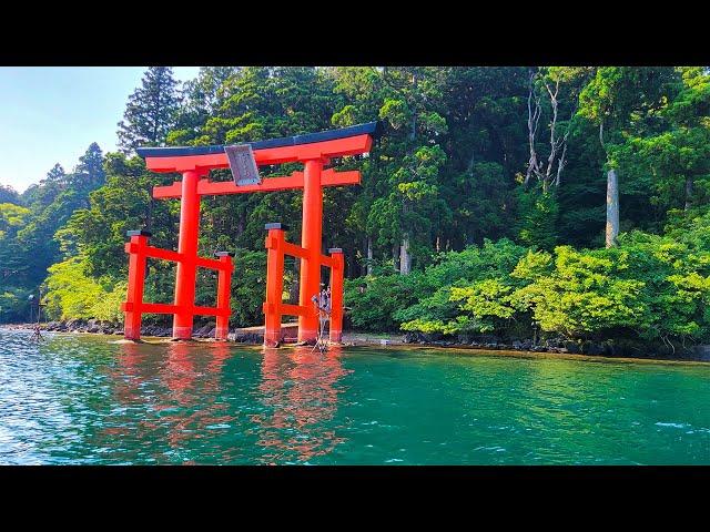 Spontaneous Trip to Japanese Hot Spring Town | Nature and Local Food | Hakone Lake Ashi