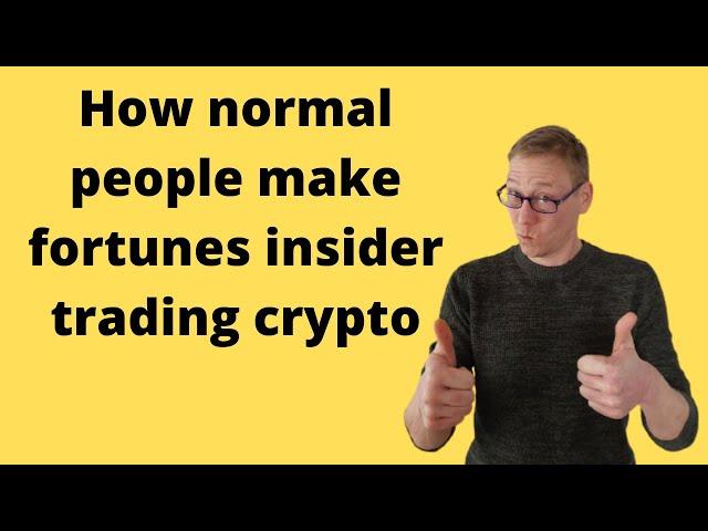 How crypto insider trading works (how one man made $1.5m)