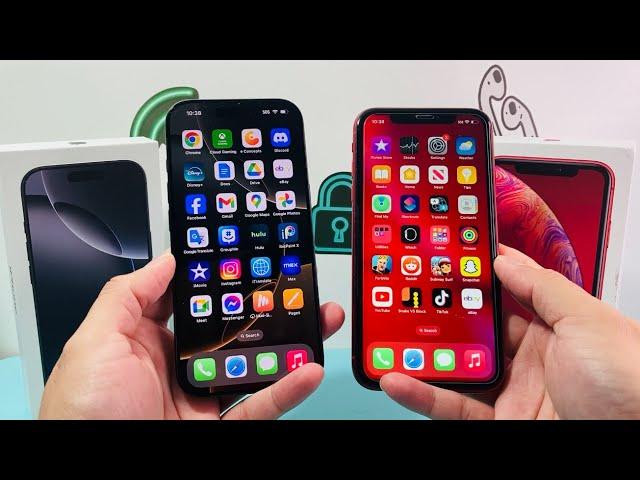 iPhone 16 Pro vs iPhone XR Comparison