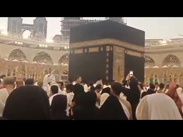 19th iftar in Makkah/front of khana kaaba/Haram shareef/ Roza iftar/Azan