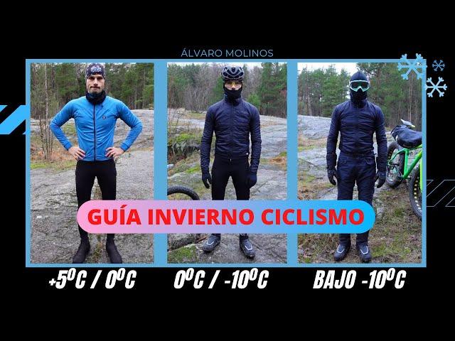 La GUÍA + COMPLETA de ROPA CICLISMO para el INVIERNO | +5ºC a -20ºC