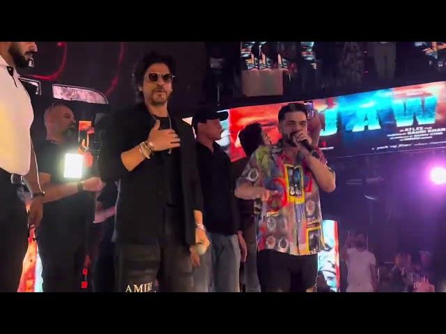 SHAHRUKH KHAN in DUBAI  JAWAN PROMOTION 1st SEP 2023