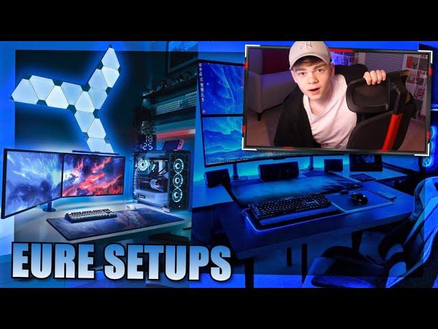 Ich REAGIERE auf EURE GAMING SETUPS (Part 6)