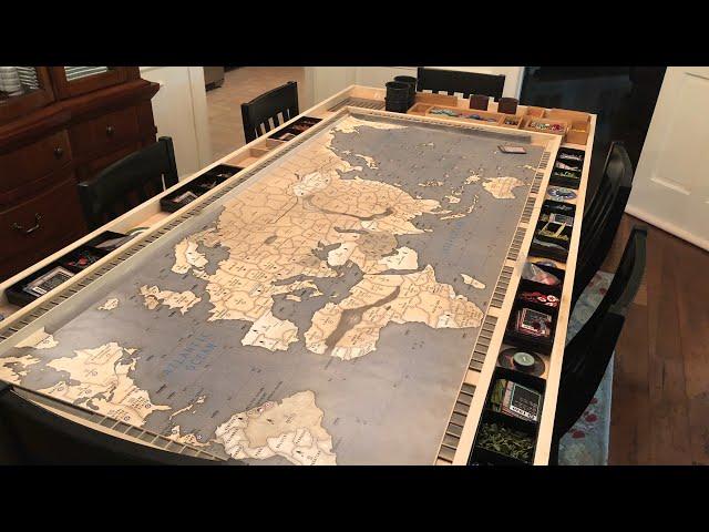 Axis & Allies Customizations - Building Siredblood’s BB Table