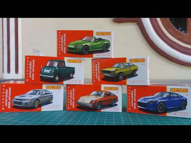 Unboxing Matchbox Japan Series (J7 - J12)