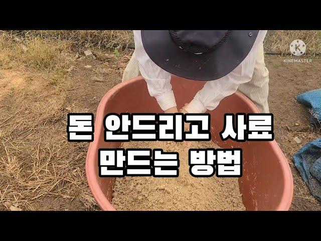 닭 사료 만드는 방법