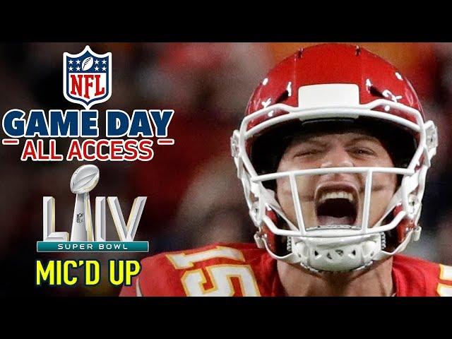 Super Bowl LIV Mic'd Up, "I'm a BEAST down here... HIT ME!" | Game Day All Access