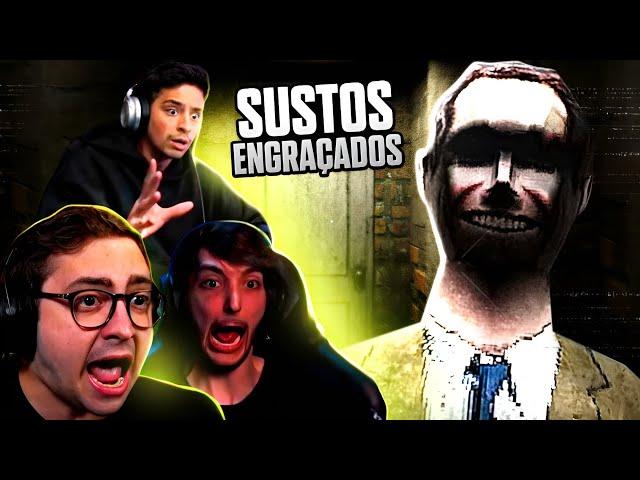 OS MAIORES SUSTOS EM LIVE #16 - Streamers jogando Jogos de Terror