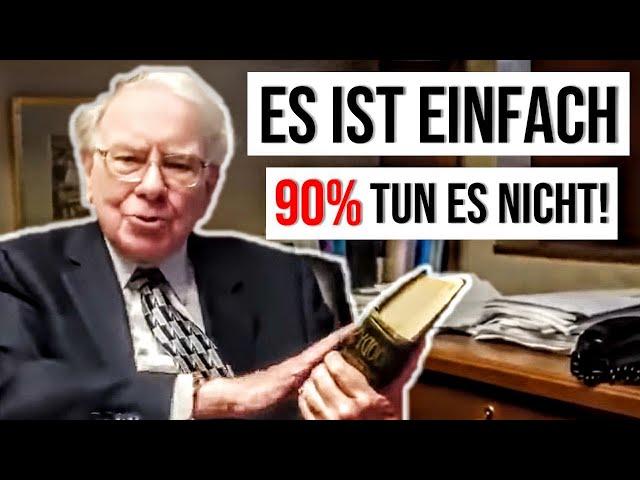 „Ich wurde REICH, als ich das kapierte!“ - Warren Buffett