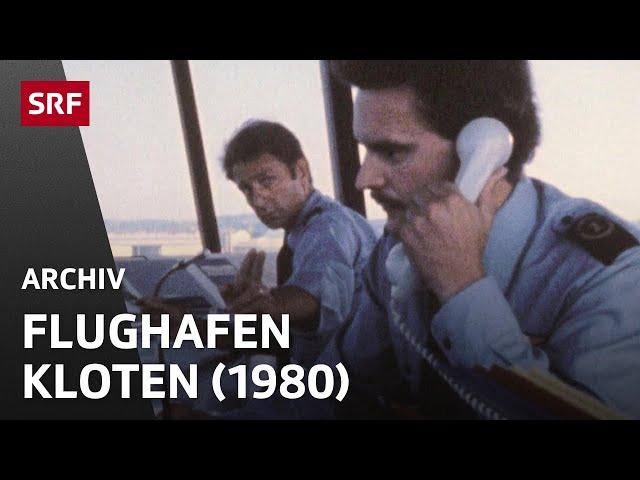 Flughafen Zürich | Eine Nacht im Flughafen Kloten | Berufe bei der Swissair |  SRF Archiv