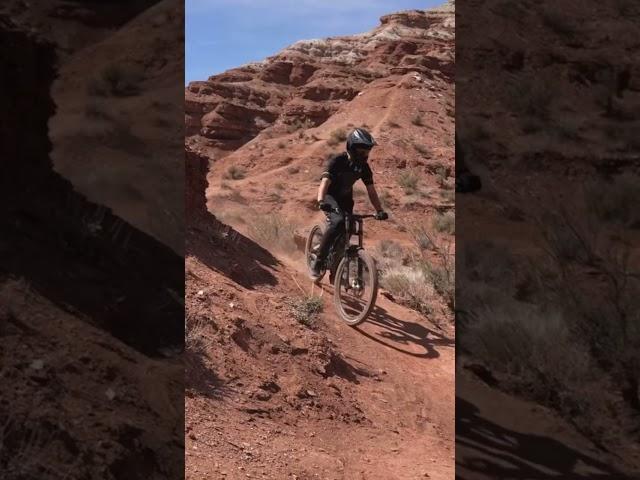 What it’s like to jump off a 60 ft cliff with your mountain bike