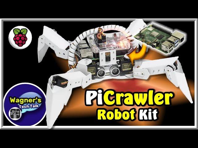 Raspberry Pi 4 Robot: The PiCrawler Robot Kit +Setup Guide (2022)