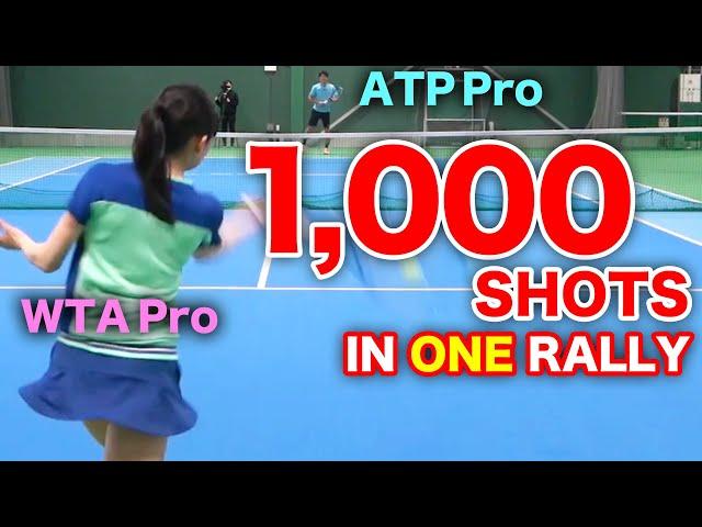 The Longest Rally Ever !  - Pro Tennis Lesson