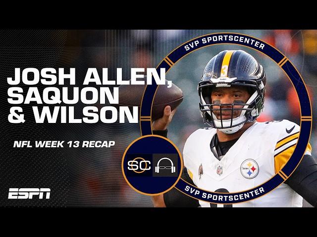 NFL Week 13 Recap ️ Bills clinch AFC East, Saquon's MVP case, Russ Wilson breakdown  | SC with SVP