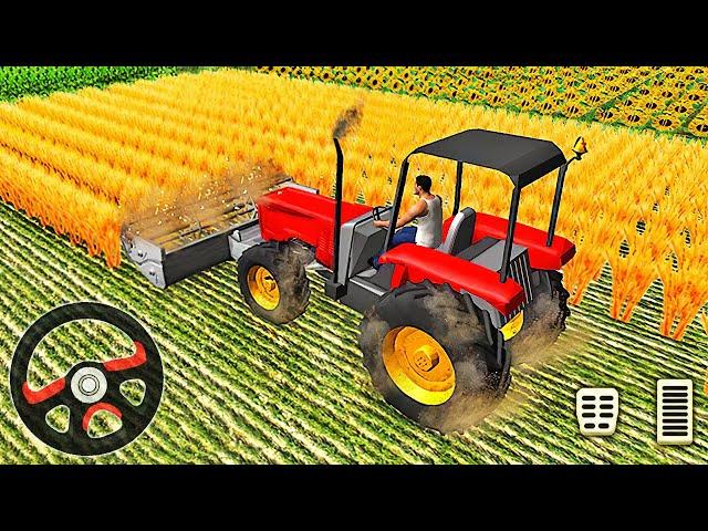 Heavy Duty Tractor Farming Tools 2025 - Modern Farm Tractor Driving Games - Android Gameplay